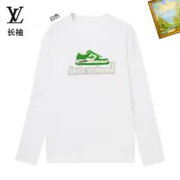 louis vuitton lv t-shirt manches longues pour unisexe s_126044b